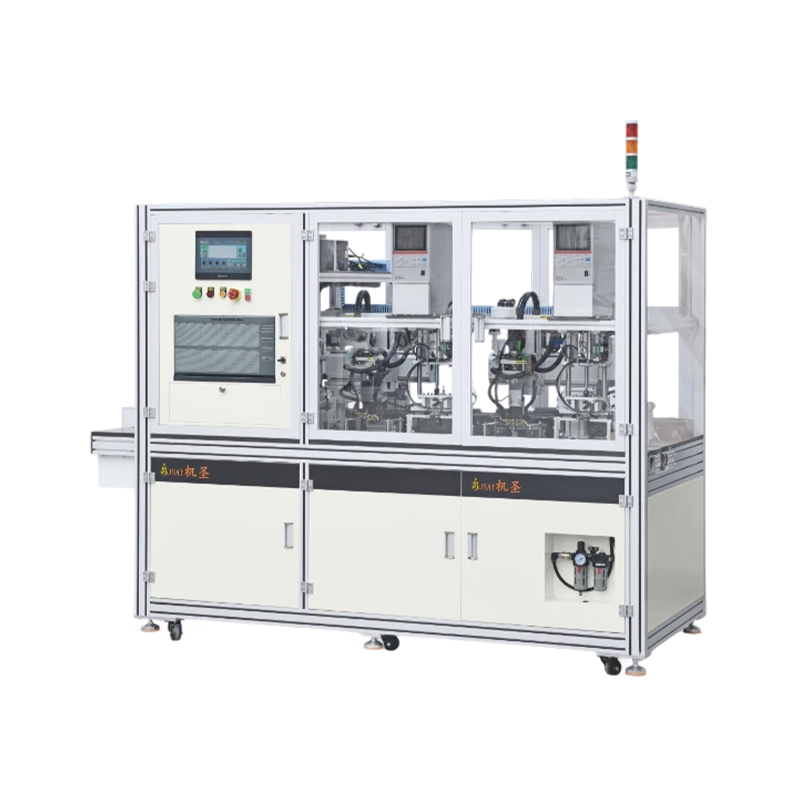 Can a fully automated high-speed battery pack welding machine complete the fixture cycle and welding process without human intervention?